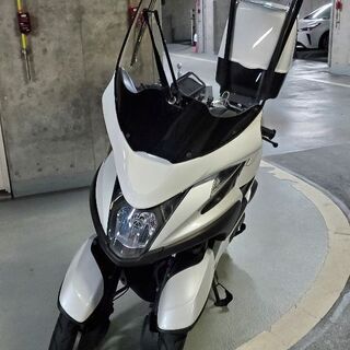 トリシティ125 ゾロ製ルーフ付きの画像