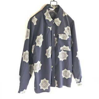 曼荼羅柄vintageブラウス/個性派/モード/古着/レトロ/の画像