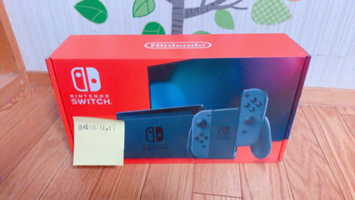 任天堂 Switch グレー 本体 保証付き 新型モデル