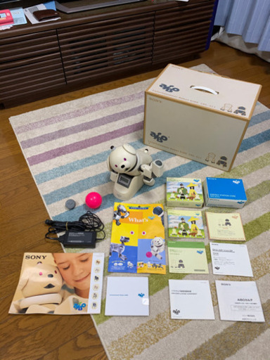 癒し犬型ロボット　アイボ　ＥＲＳ-３１１　現在不動。