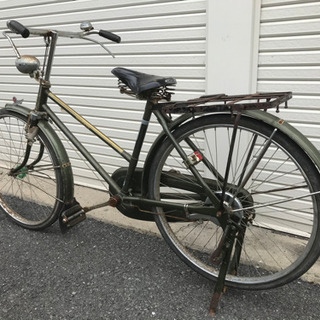 昭和レトロ　ミヤタの自転車　26インチ　奈良法隆寺より