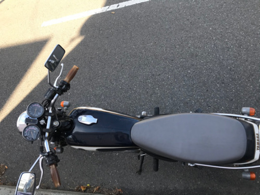 ヤマハSR400商談中