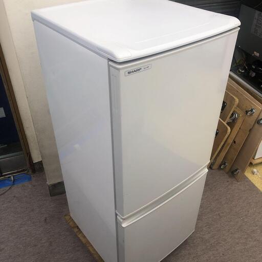 R57 C SHARP 2ドア冷蔵庫 SJ-14p-H 2008年製