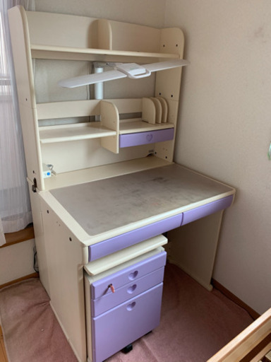 【中古】学習机（某有名家具店で購入）