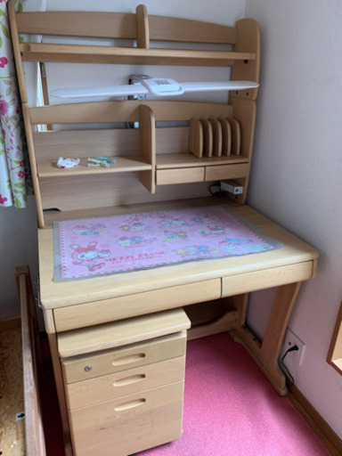 【中古】学習机（某有名百貨店で購入）