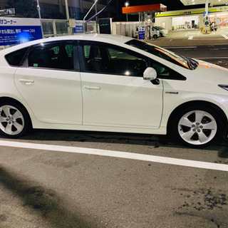 人気！プリウス ホワイト 車検2年付き！の画像
