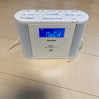 TOSHIBA目覚まし時計&ラジオ&CD