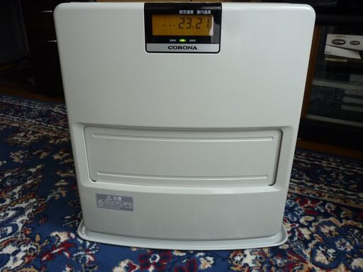 CORONAコロナ石油ファンヒーターFH-FX3411BY(ホワイト）完動品2011年8月製