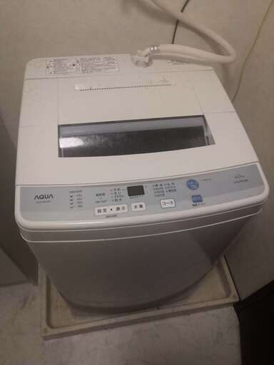 洗濯機 AQUA 2016年製 6KG