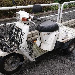 嫁ぎ先決定しました！ジャイロUP ジャイロアップ 2サイクル ジャンク ミニカー登録 廃車済の画像