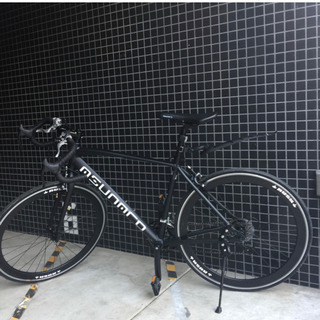 マッドブラック ロードバイク引越しのためお譲りします。