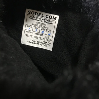 SOREL ショートブーツ　ブラックの画像