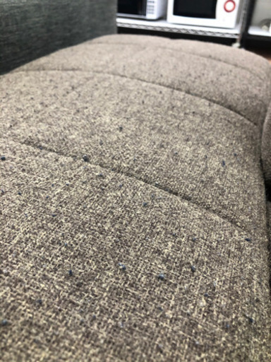 布張りソファベッド　引き出し付き　オットマン　ニトリ　?自社配送時?代引き可?※現金、クレジット、スマホ決済対応※