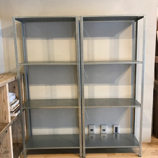 ikea ラック　シルバー