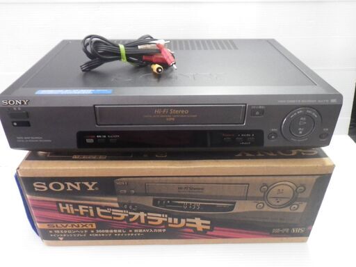 ■配達可■再生OK■ソニー ビデオカセットレコーダー SLV-FT5  SONY VHS リモコン無