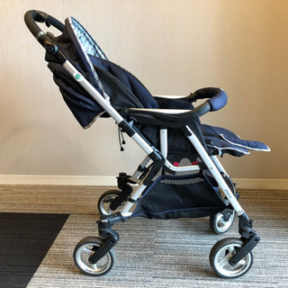 ピジョン ベビーカー フィーノ ネイビー