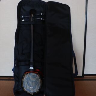 【美品】初心者用 沖縄三線 楽譜・専用ソフトバッグ付きの画像