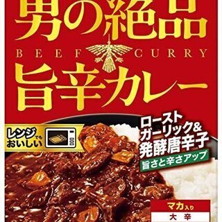 男の絶品旨辛カレー×45個（バラ売り可）の画像
