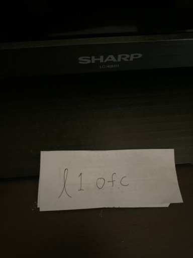 液晶テレビ SHARP LC-40H11