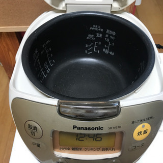 電子レンジ、炊飯器の画像