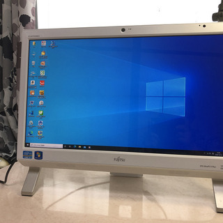 富士通　ESPRIMO FH56/HD 一体型PC　新品SSD480GB Core i7 8GBメモリ TV視聴可