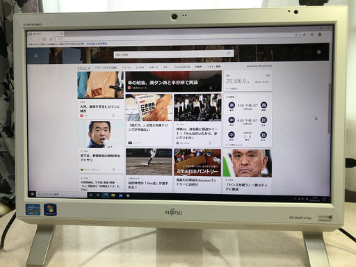 富士通　ESPRIMO FH56/HD 一体型PC　新品SSD480GB Core i7 8GBメモリ TV視聴可