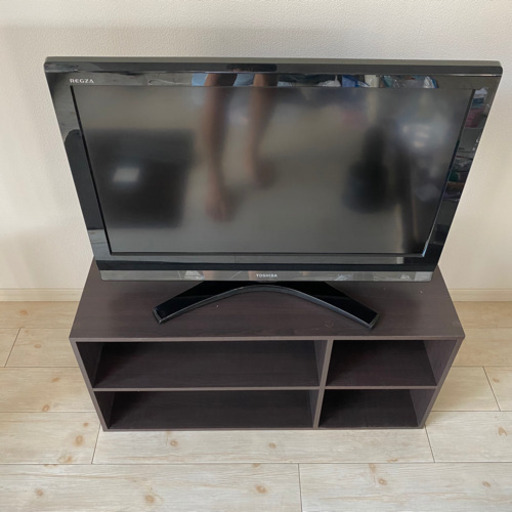 TOSHIBA32V型TV/テレビ台セット　10/15まで！