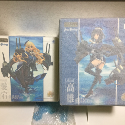 ［新品フルセット］艦これ　ワンホビ　 修正台座付　愛宕＋高雄 重兵装Ver.