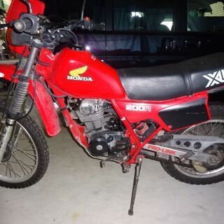 ホンダ XL 200R エンジン好調！機関好調  オフロード  ...