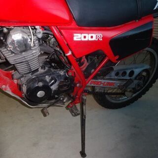 ホンダ XL 200R エンジン好調！機関好調  オフロード  ノーマル車の画像