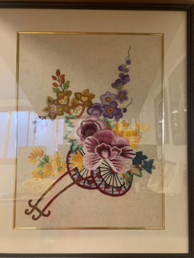 フランス刺繍（花）