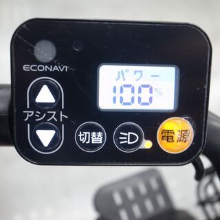 パナソニック 電動アシスト自転車 BE-ELMA032R 子供のせ  モノ市場半田店 119の画像
