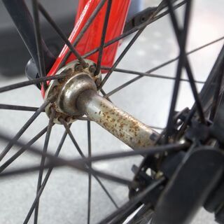 パナソニック 電動アシスト自転車 BE-ELMA032R 子供のせ  モノ市場半田店 119の画像