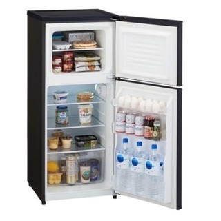 Haierハイアール冷蔵庫121L中古品の画像