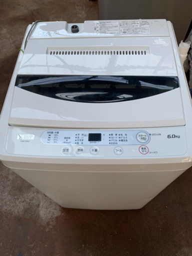 全自動電気洗濯機 YWM-T60G1  2019年製