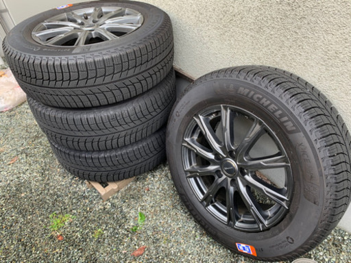 価格改定/中古・美品)2019年製ミシュランX-ICE3+ 225/65 R17 102T