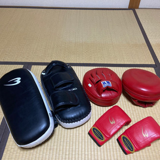 キックミット、パンチミット
