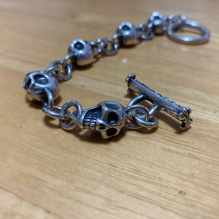 A &G スカルブレスレットの画像