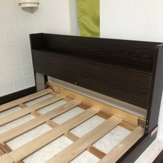 シングルローベット ベッドマット付き！の画像