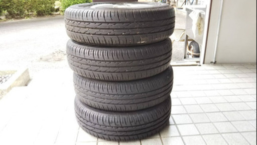 ダンロップ エナセーブ 13インチ DUNLOP ENASAVE EC203 155/65R13 ホイール付き 4本セット