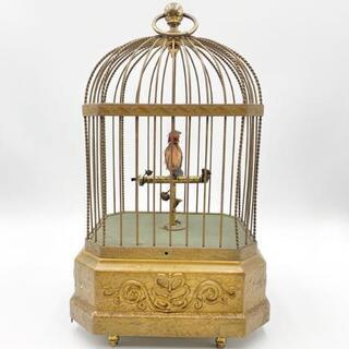 【売約済み】1950-60年代 西ドイツ シンギングバード オルゴール ビンテージ アンティーク 1950s 1960s Germany singing bird Music box 検 REUGE リュージュ エシュレ ボンタン 
バードボックス ピエール ジャケ ドローの画像