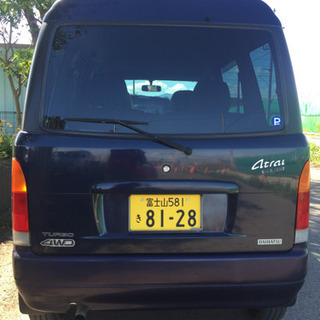 コミコミ15万円、アトレーワゴン、走行6万キロ、4WD, ターボ、車検あり、下取り可の画像