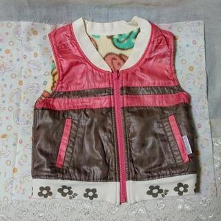 ☆中古品☆　ベビー服　ê.à.B  リバーシブルベスト　（70）