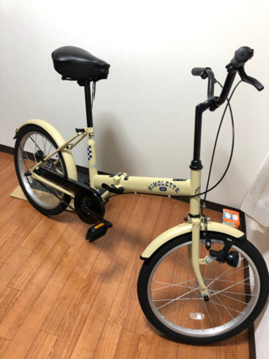 あさひ購入　折り畳み自転車　試乗のみ新品　20インチ