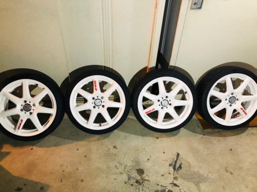 work エモーション　T7R 4本　バリ溝