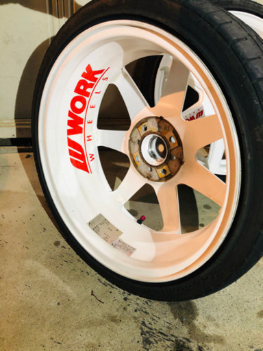 work エモーション　T7R 4本　バリ溝