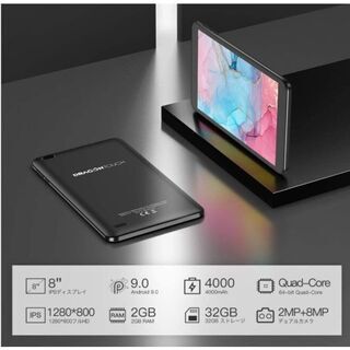 タブレット 8インチAndroid 9.0 RAM2GB /ROM32GBの画像