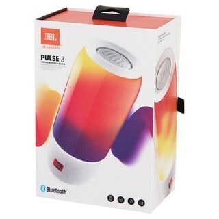 新品！50%OFF JBL ポータブル 360°スピーカー イルミネーション 20W Bluetooth マルチカラーLED 12時間ワイヤレス再生 ハンズフリー通話 アウトドア 防水 PULSE3 コネクトプラス ステレオ設定 専用アプリ パーティの画像
