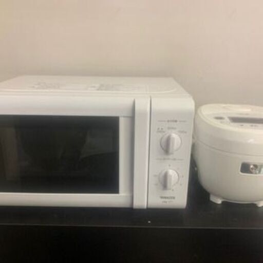1-105⭐︎最新2020年製⭐︎ 電子レンジ\u0026炊飯器セット販売