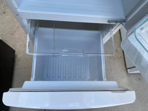2013年製 パナソニック 2ドア冷蔵庫（138L） NR-B145W-W ホワイト(1007c)